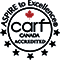 carf accreditation badge