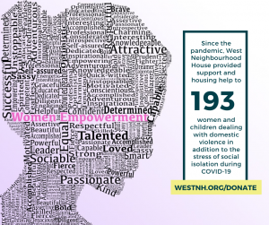 since the pandemic we have helped 193 women and children experiencing domestic violence