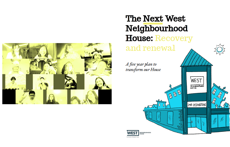 Cover of West Neighbourhood House's new strategic plan