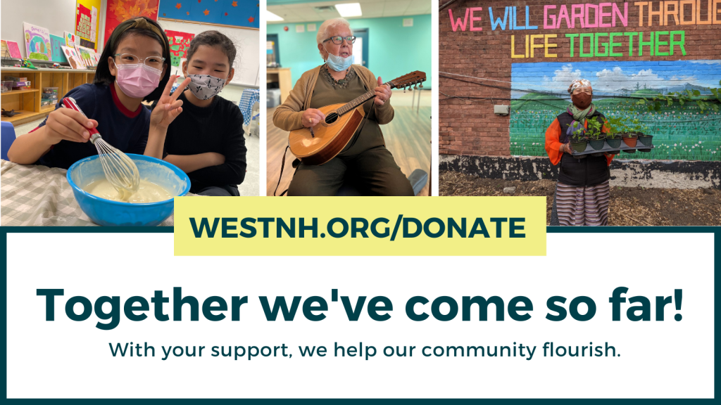 With your support, we help our community flourish.