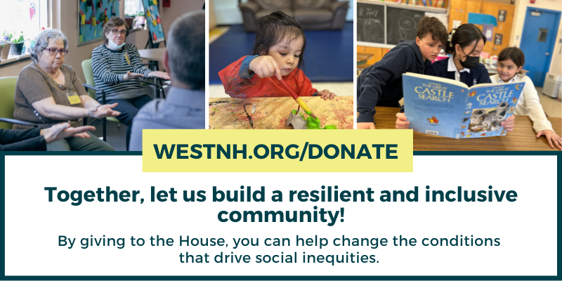 A poster asking people to donate.