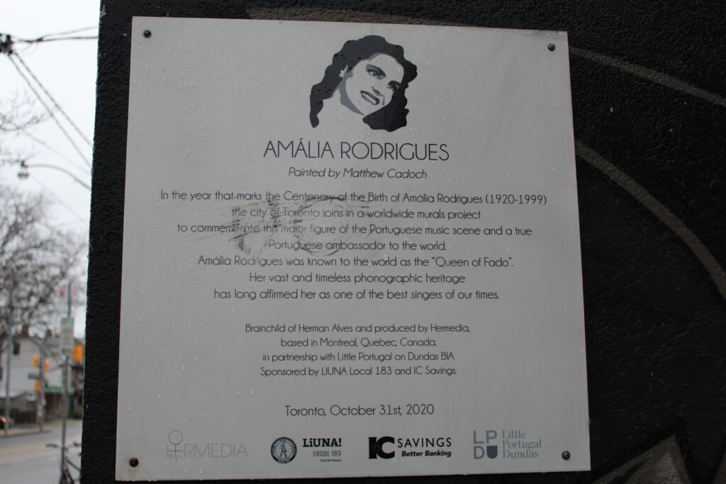 Description of life of Amalia Rodrigues